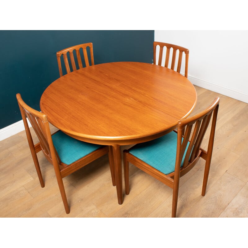 Vintage teak dining set by Meredew, England 1960