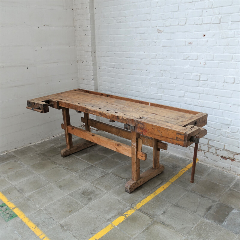 Vintage carpenter bench