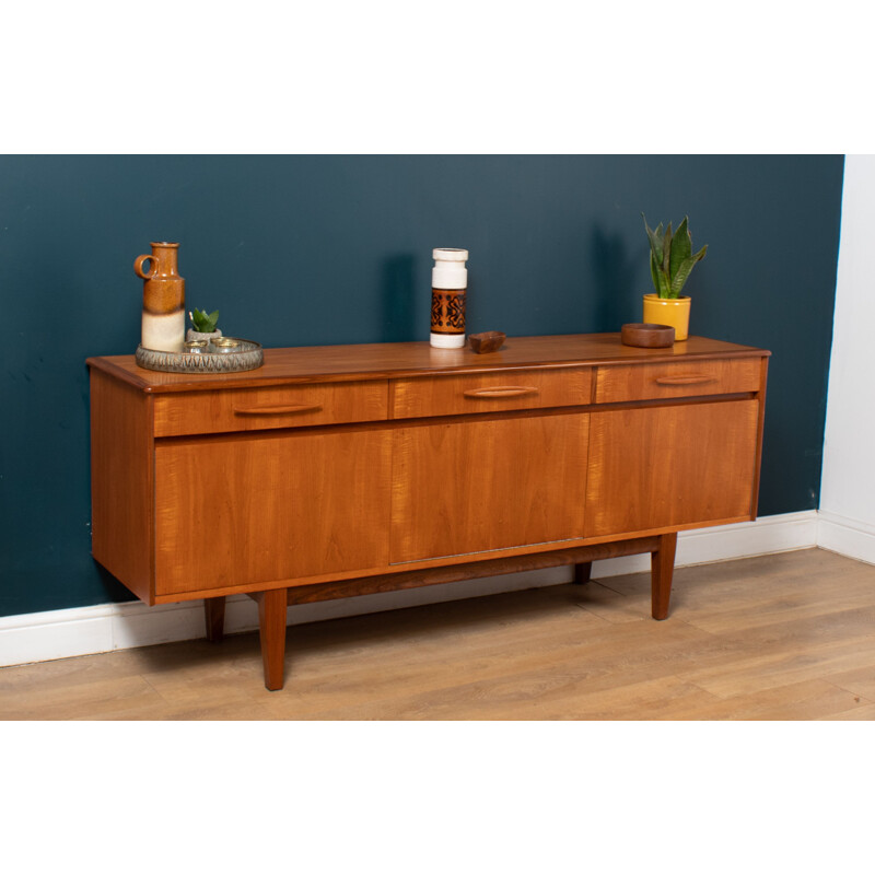 Teak mid century sideboard by Homeworthy, 1960s