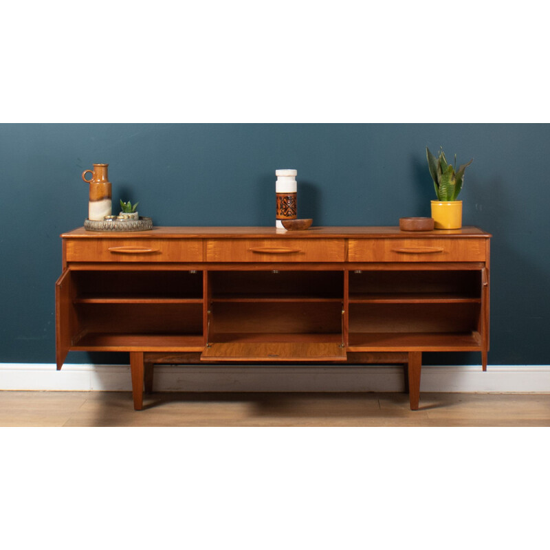 Teak mid century sideboard by Homeworthy, 1960s