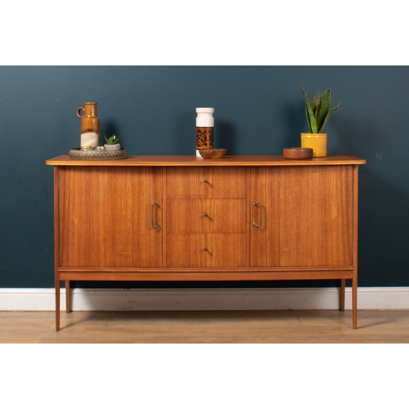 Vintage Teakholz Enfilade von Vanson, 1960