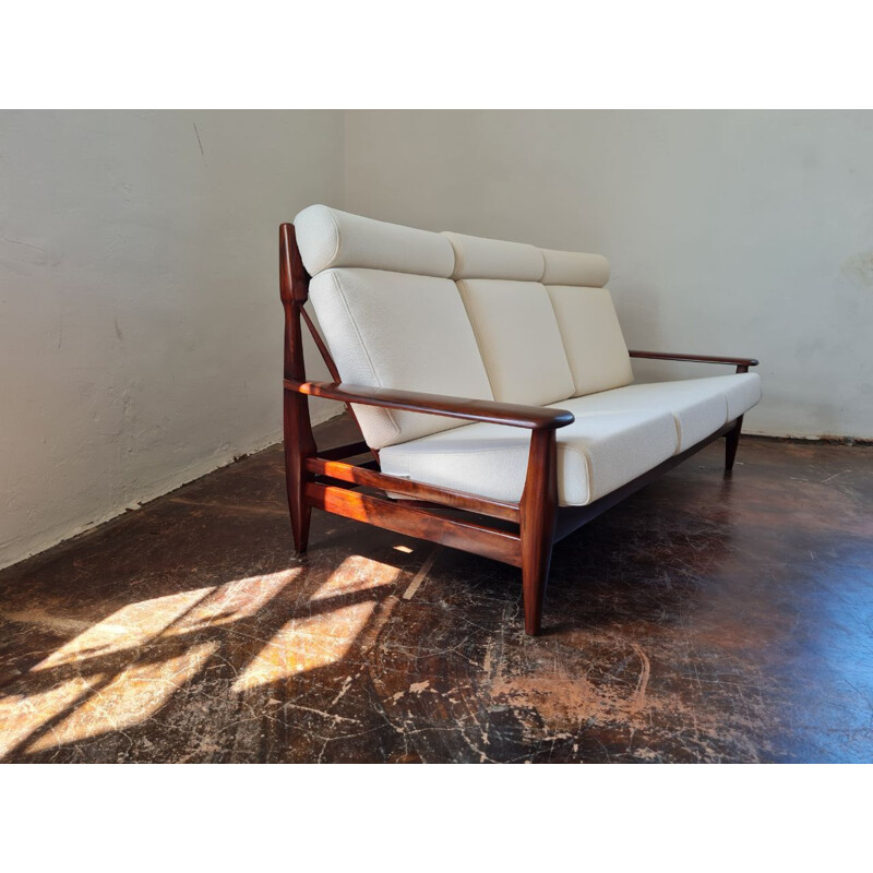 Mid century rosewood sofa, 1960-1970s