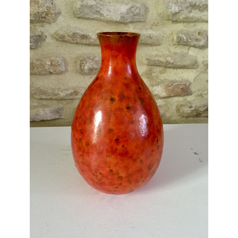 Vase vintage "gourde" de Marcello Fantoni