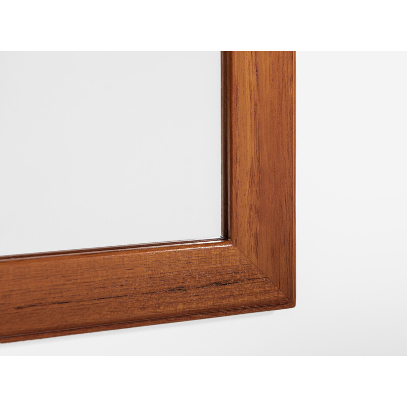 Vintage teak "365" mirror by Aksel Kjersgaard, Denmark 1960