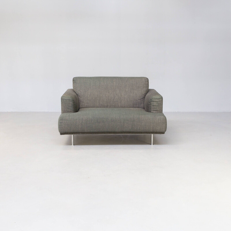 Pair of vintage "nest" armchairs by Piero Lissoni for Cassina