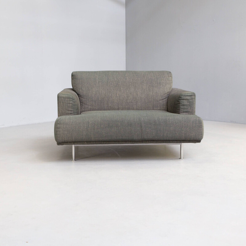 Pair of vintage "nest" armchairs by Piero Lissoni for Cassina