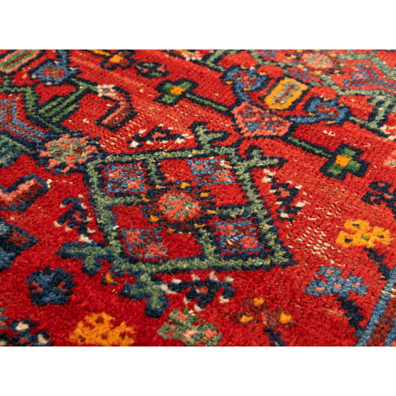Vintage wool rug, Pakistan 1950s