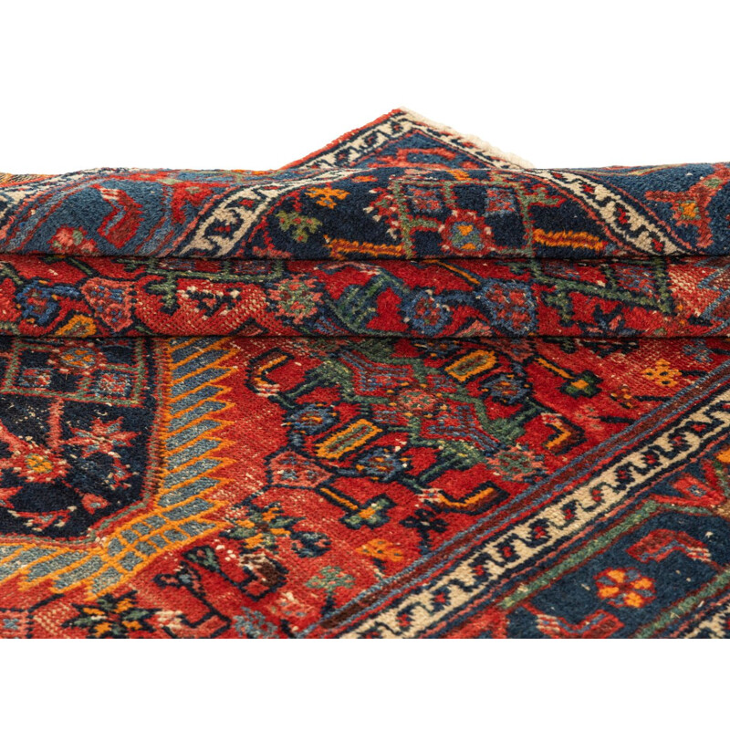 Vintage wool rug, Pakistan 1950s