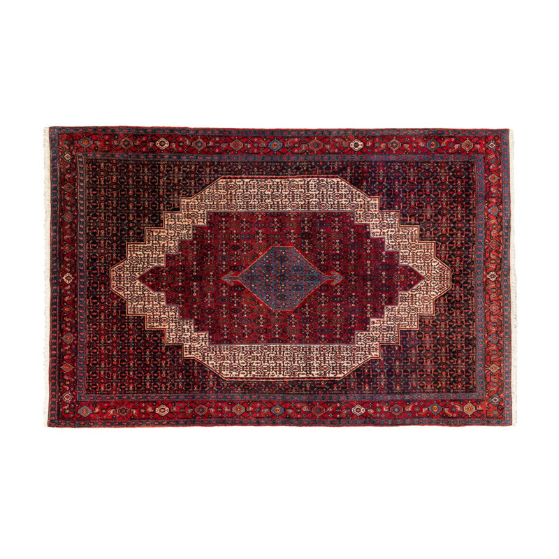 Vintage wool Bachtiar rug, Persia 1960s