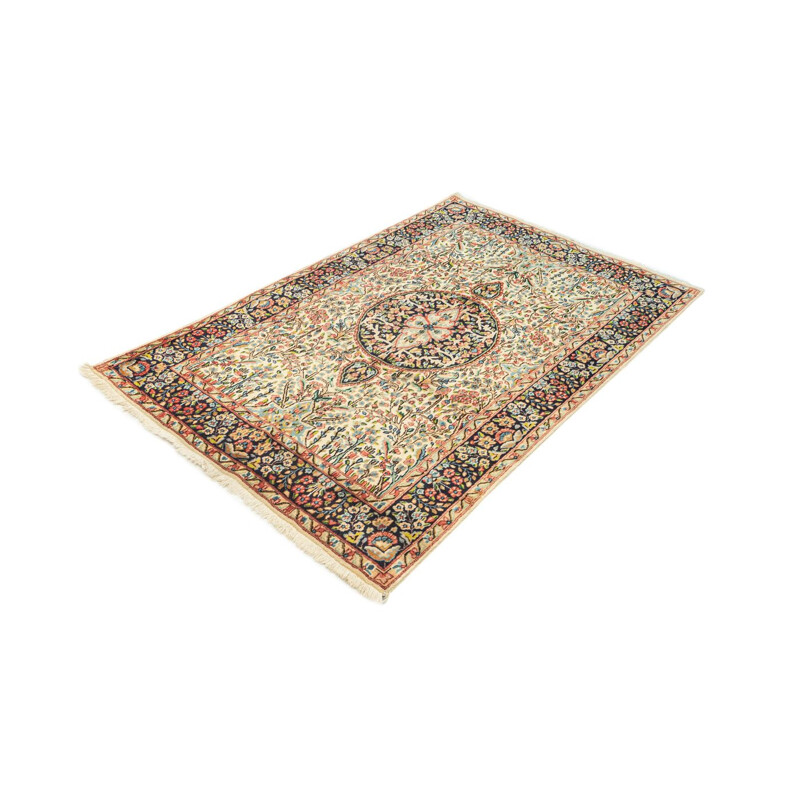 Vintage Kerman wollen tapijt, Perzië 1960