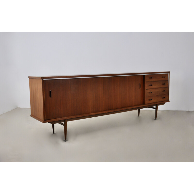 Enfilade hollandaise vintage avec 2 portes coulissante, 1960