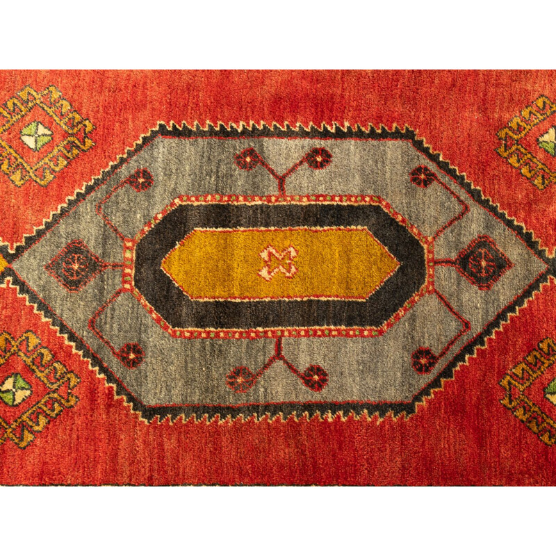 Vintage wool Kuert rug, Turkey 1960s