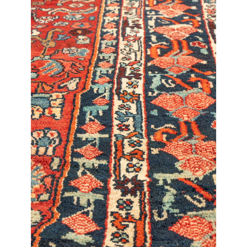 Vintage wool Bidjar rug, Persia 1960s