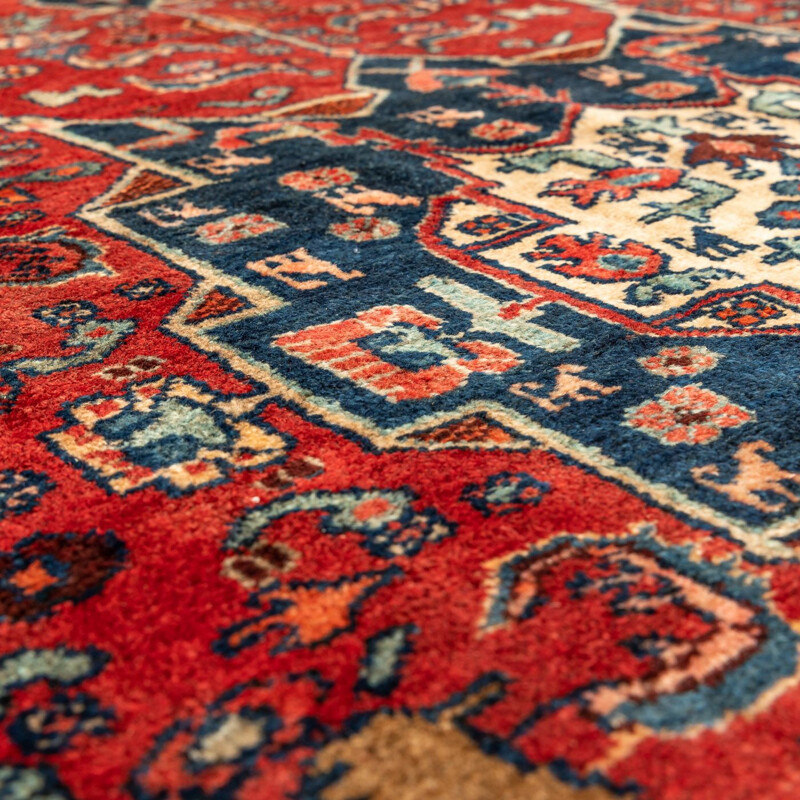 Vintage wool Bidjar rug, Persia 1960s