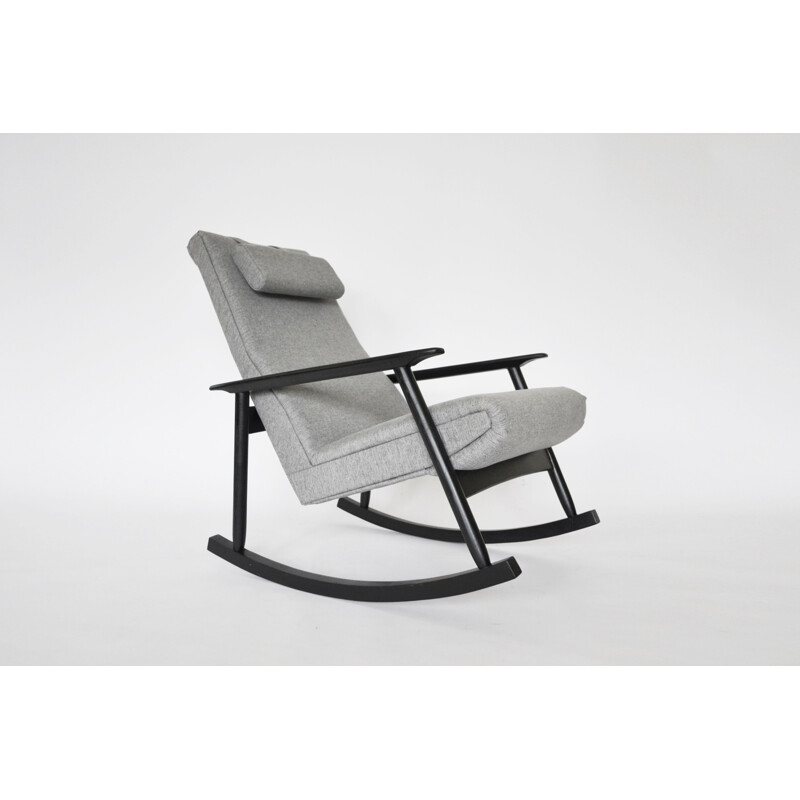 Mid-century rocking chair by Valerija Ema Cukermanienė, 1960s