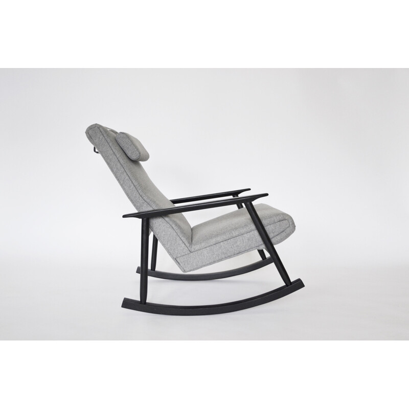 Mid-century rocking chair by Valerija Ema Cukermanienė, 1960s