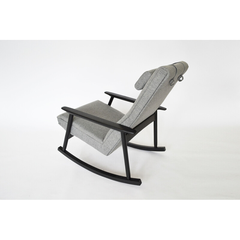 Mid-century rocking chair by Valerija Ema Cukermanienė, 1960s