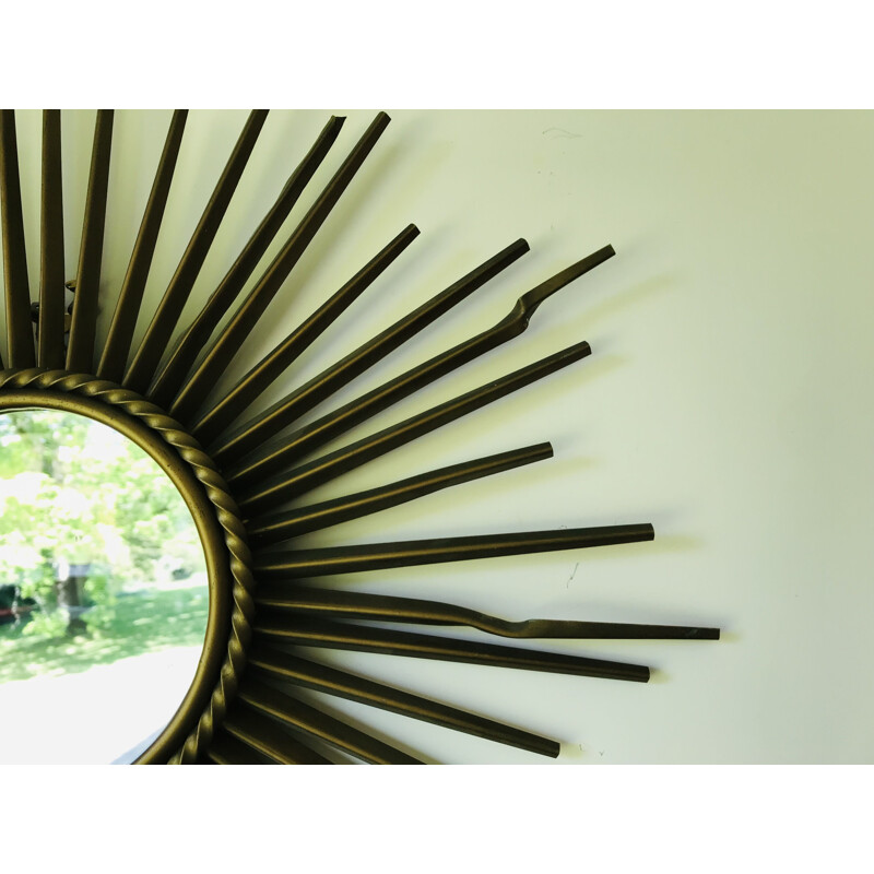 Vintage sun mirror by Chaty Vallauris