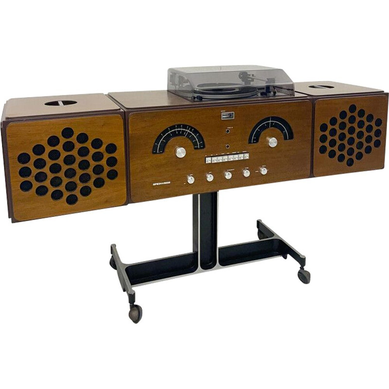 Vintage record player Brionvega by Achille & Pier Giacomo Castiglioni, 1960s