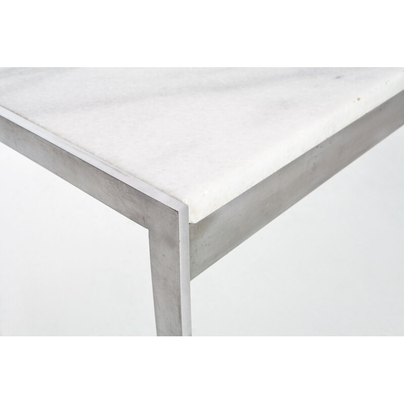 Rectangular Artifort coffee table in marble, Kho LIANG IE - 1960s