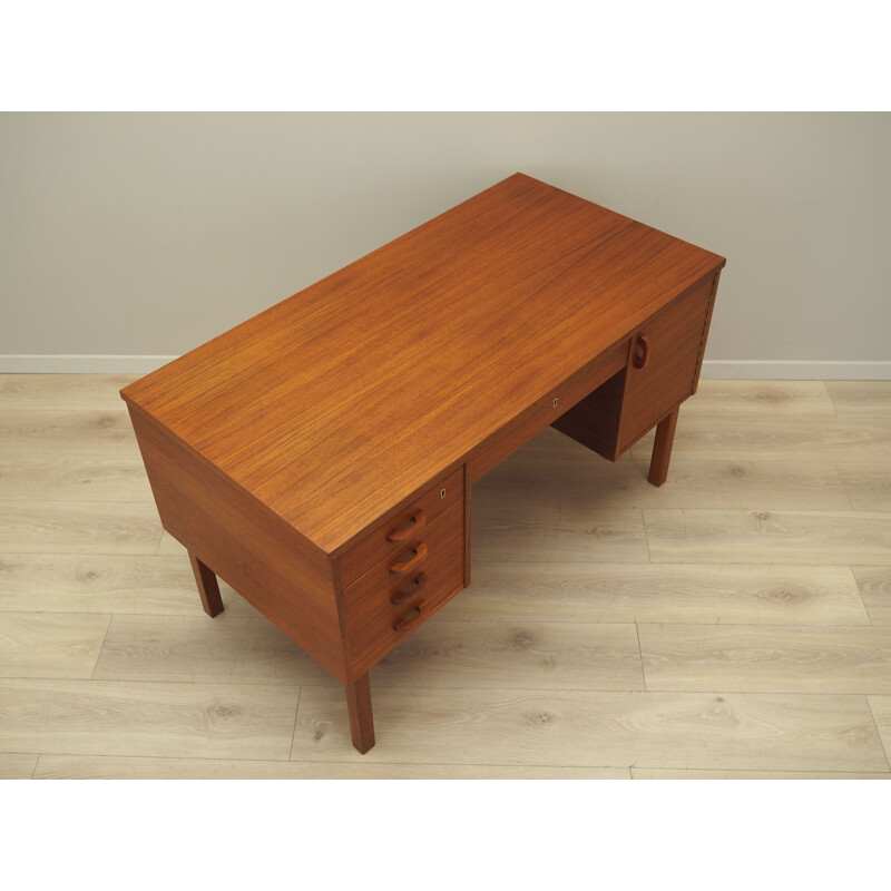 Vintage teak desk, Denmark 1970s