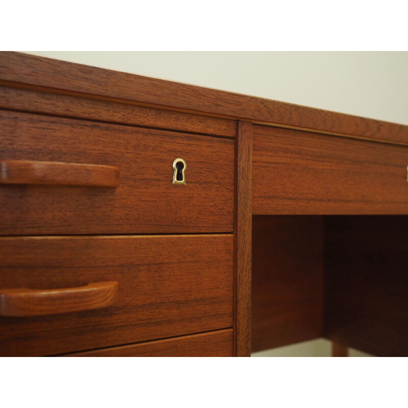 Vintage teak desk, Denmark 1970s