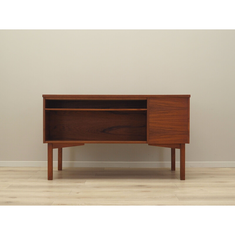 Vintage teak desk, Denmark 1970s