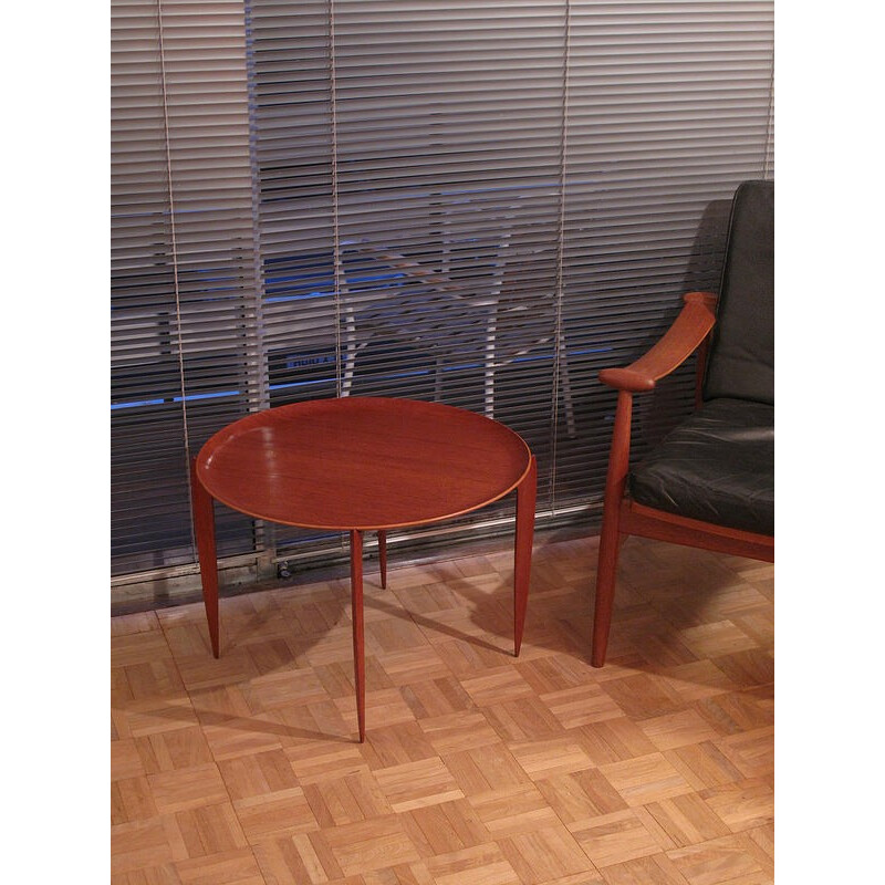 Danish side table with removable top,  Svend Aage WILLUMSEN & H ENGHOLM - 1950s