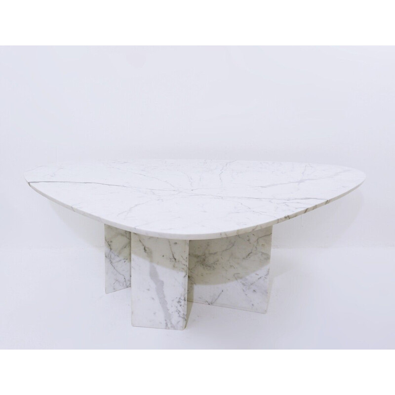 Table vintage Rhea en marbre de Willy Ballez, 1970