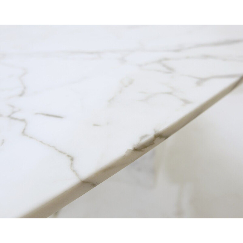 Mid-century Rhea marble dining table by Willy Ballez, 1970s