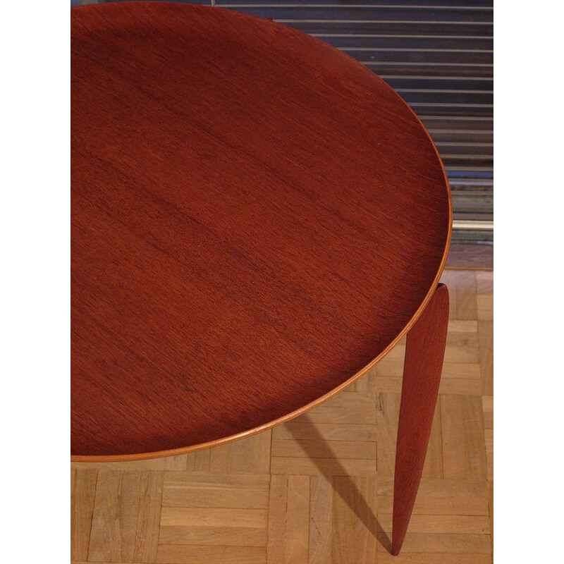 Danish side table with removable top,  Svend Aage WILLUMSEN & H ENGHOLM - 1950s