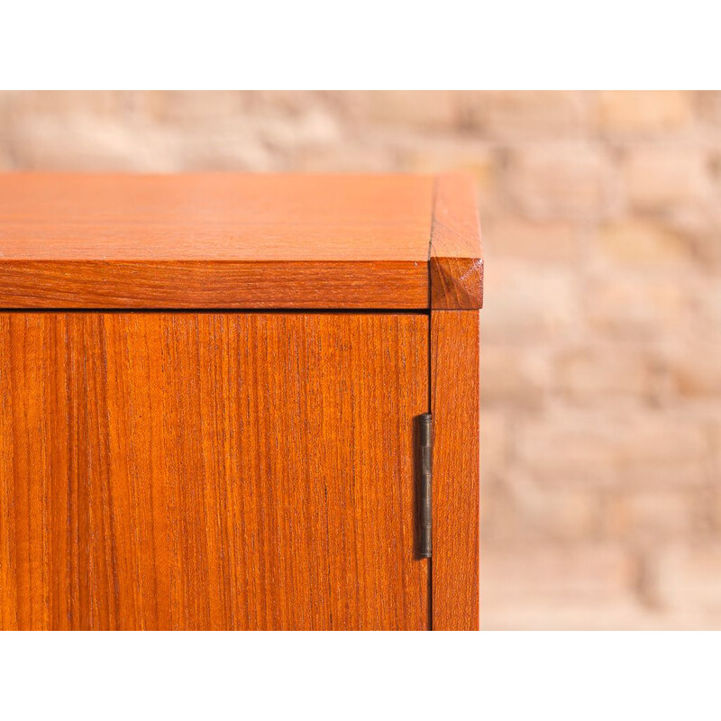 Vintage teak highboard with a flap, 1960