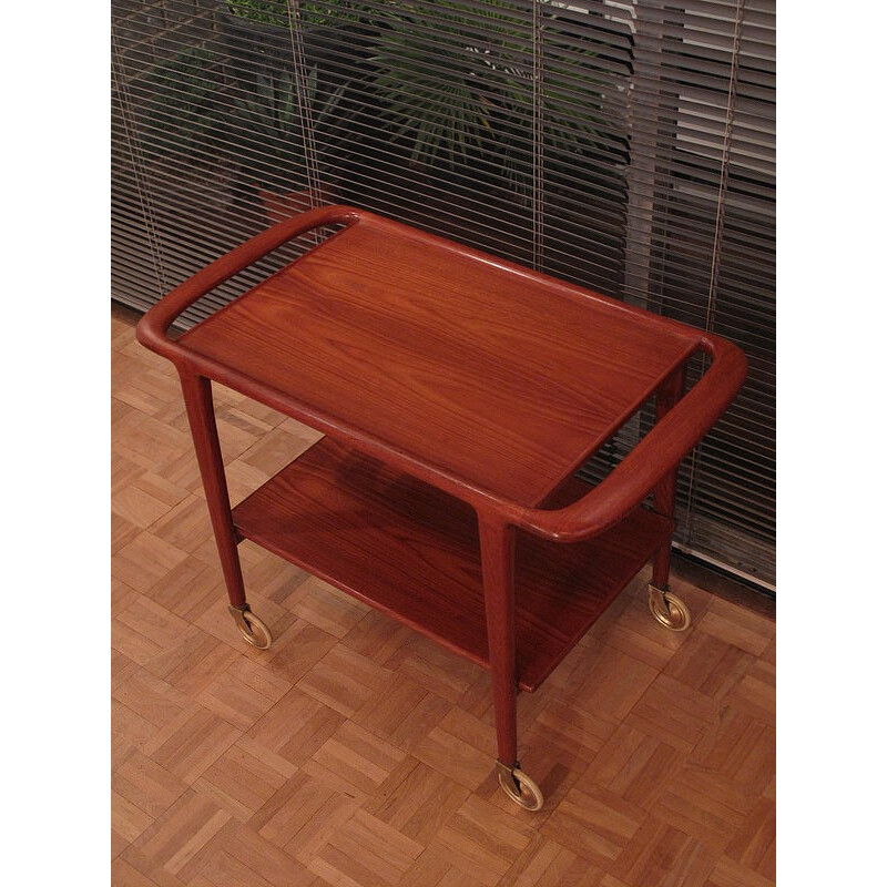 Bar cart "model 44" in teak, Niels MOLLER - 1950s