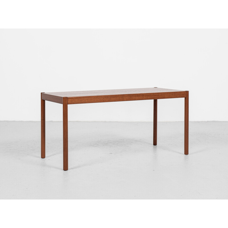 Vintage teak compact coffee table, Denmark 1960