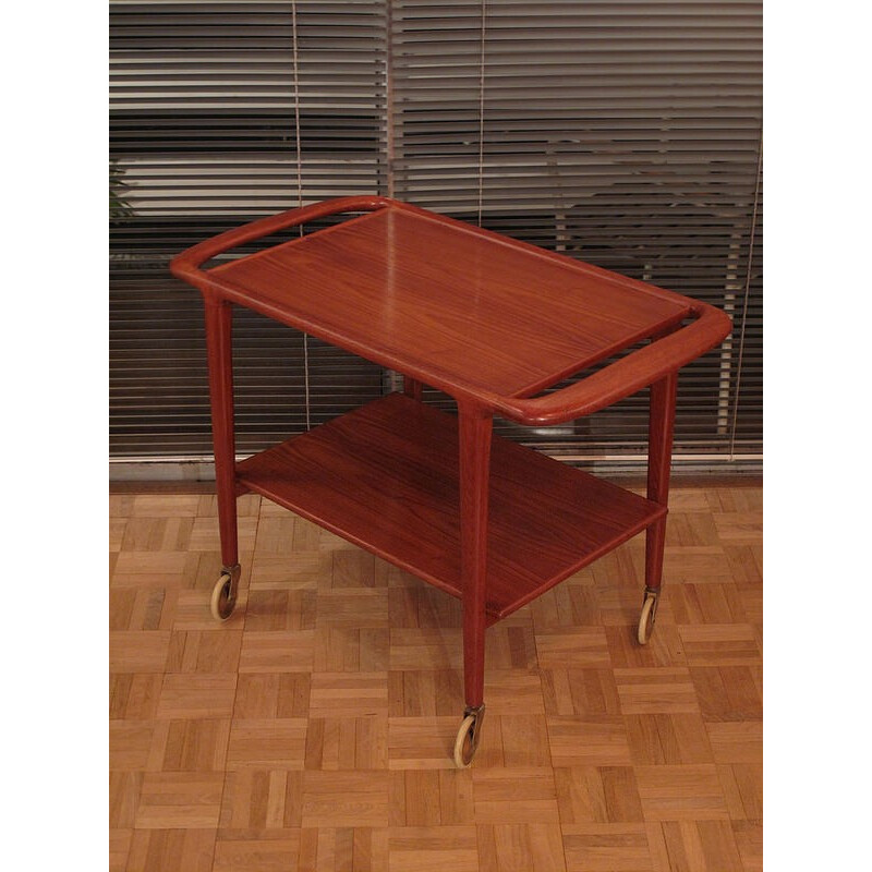 Bar cart "model 44" in teak, Niels MOLLER - 1950s