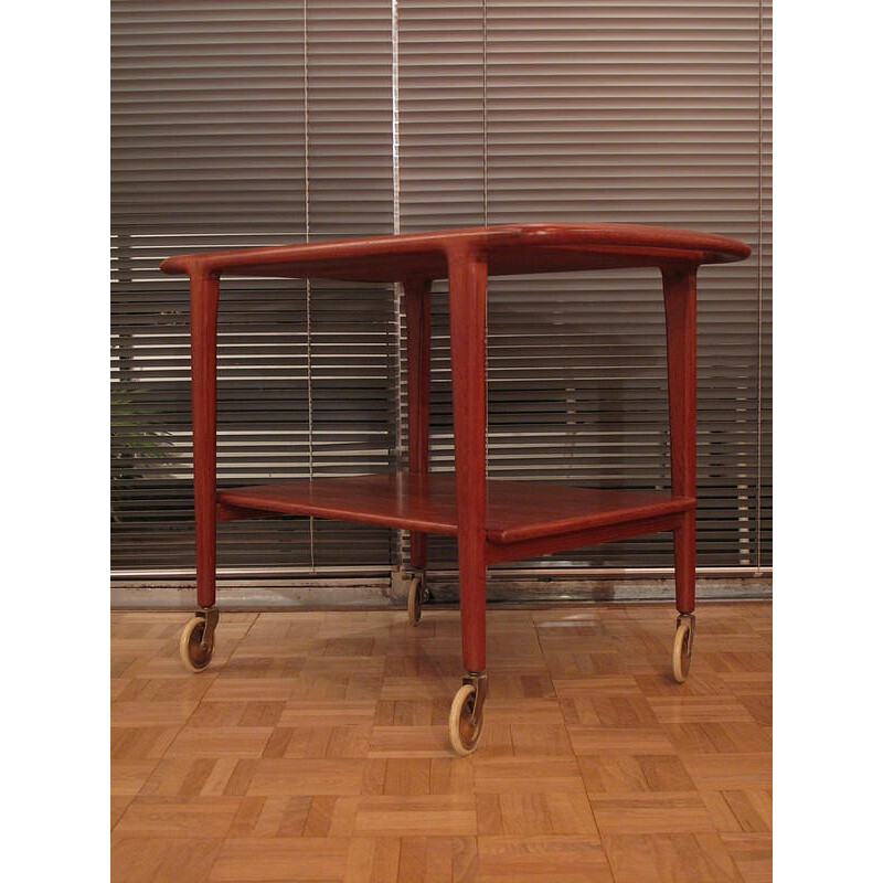 Bar cart "model 44" in teak, Niels MOLLER - 1950s