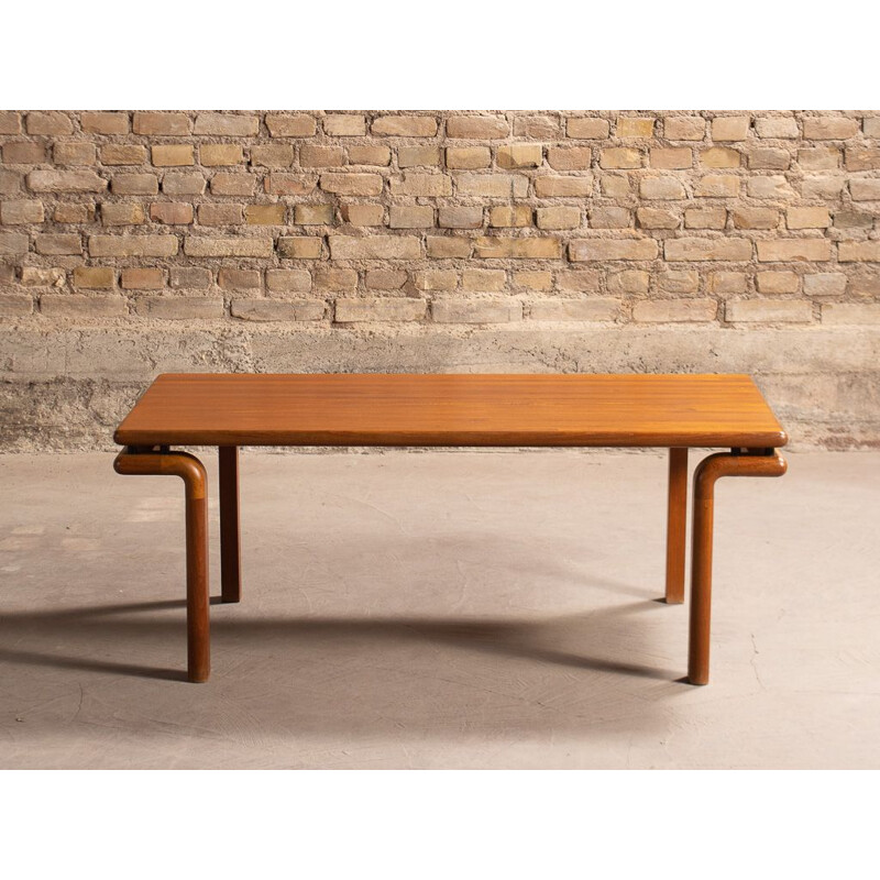 Scandinavian vintage teak coffee table