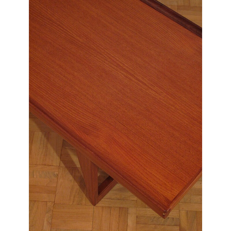 Slim rectangular coffee table, Peter Lovig NIELSEN - 1960s