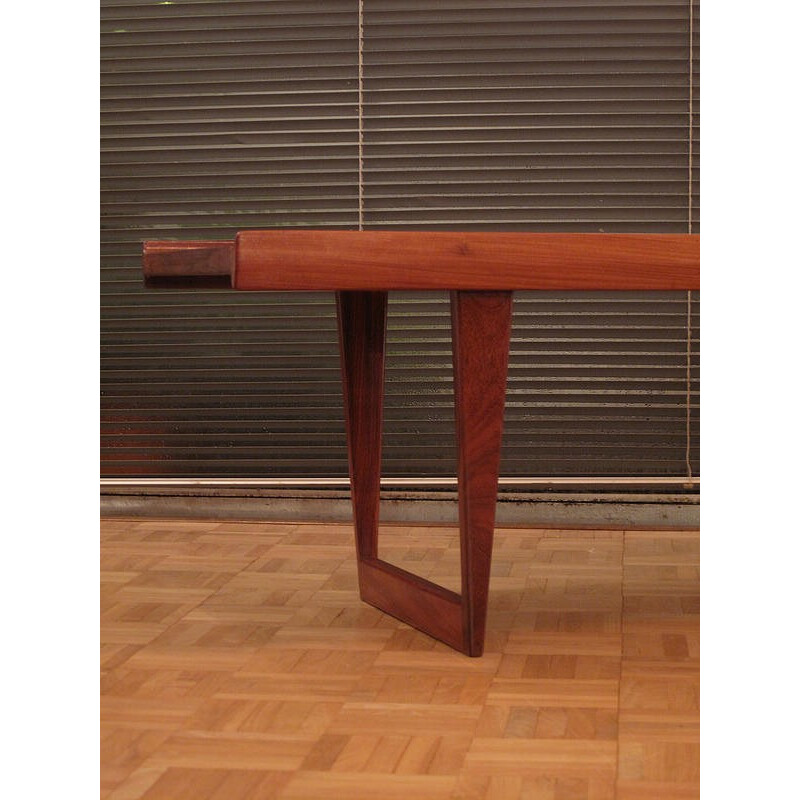 Table basse longue et rectangulaire, Peter Lovig NIELSEN - 1960