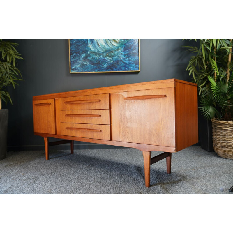 Mid century teak sideboard by Elliots of Newbury, 1960s