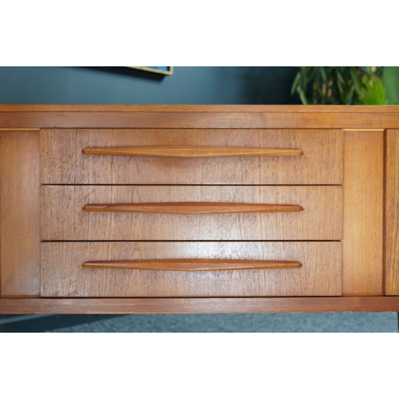 Vintage teakhouten dressoir van Elliots of Newbury, 1960