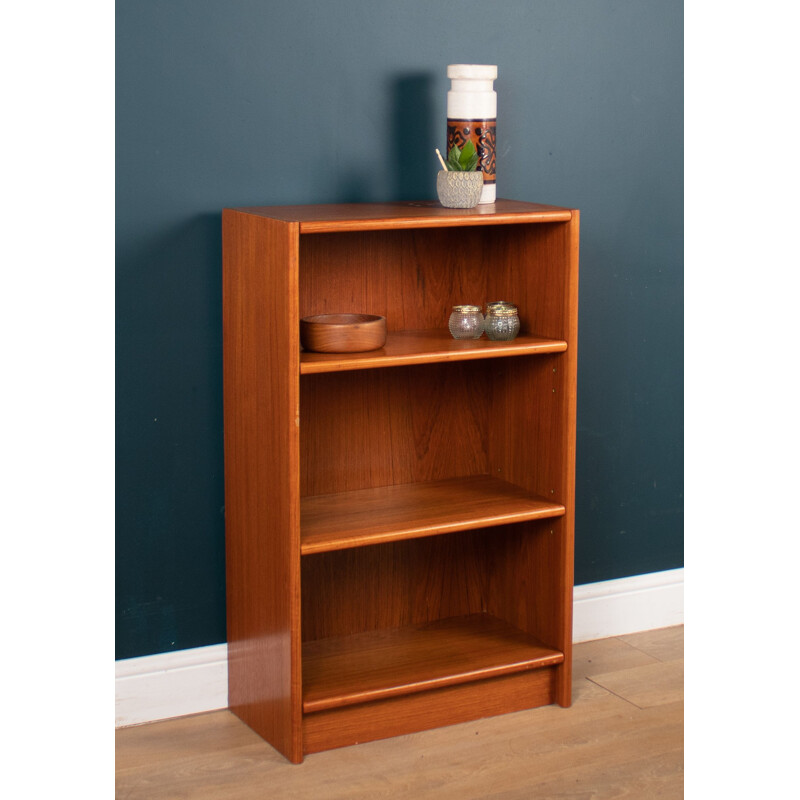 Vintage teak bookcase, England 1960