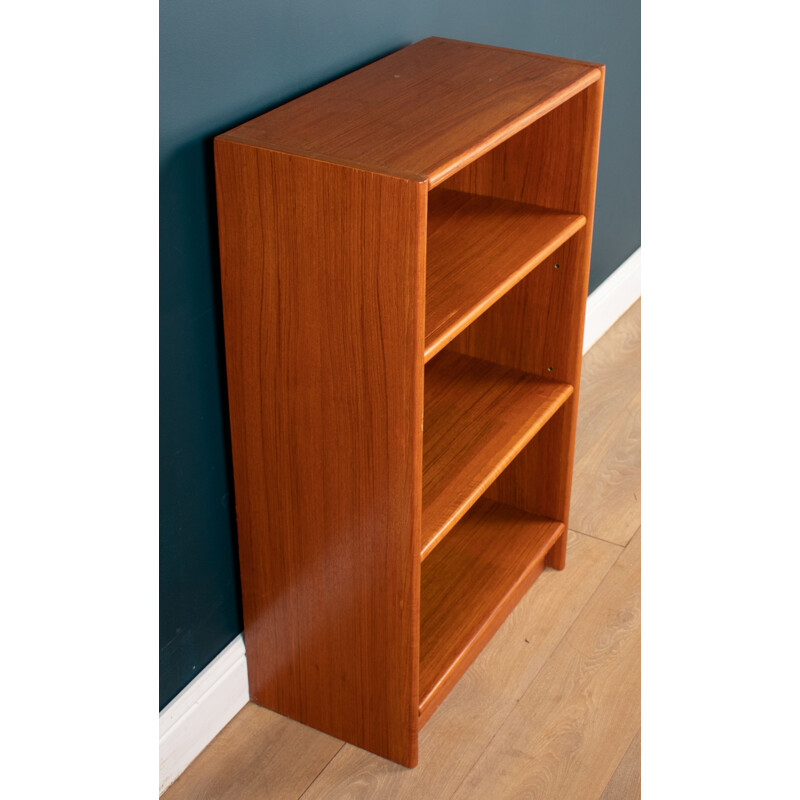 Vintage teak bookcase, England 1960