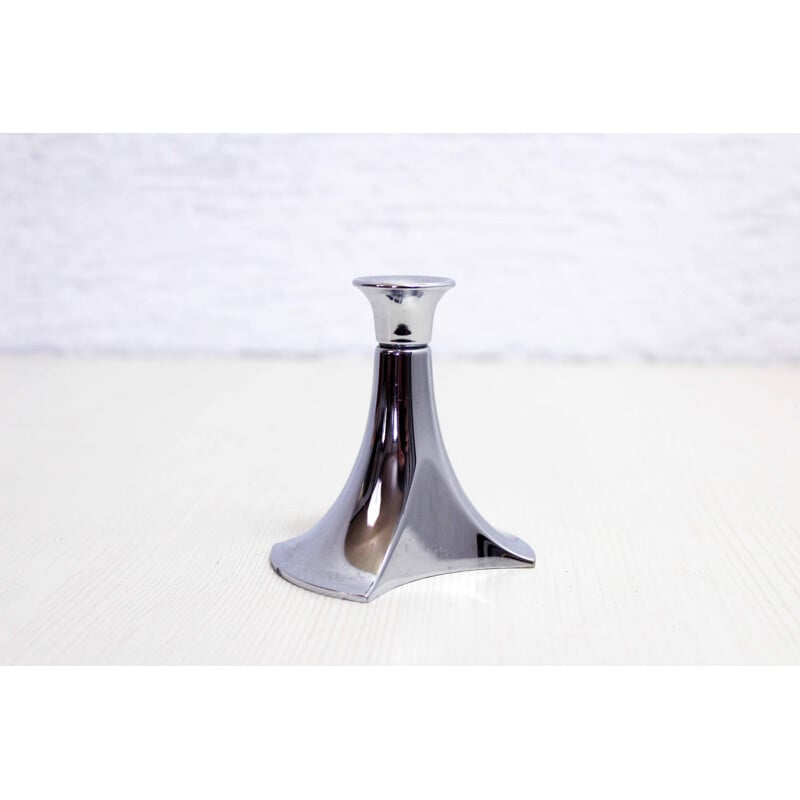 Vintage silver plated candlestick by Wmf, 1970
