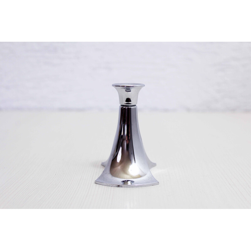 Vintage silver plated candlestick by Wmf, 1970