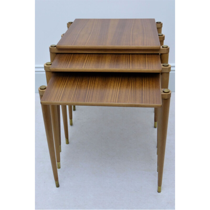 A-B.S Ljungqvist nesting tables in teak - 1960s