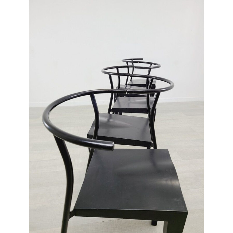 Conjunto de 5 cadeiras icónicas Dr. Glob por Philippe Stark para Kartell, 1990