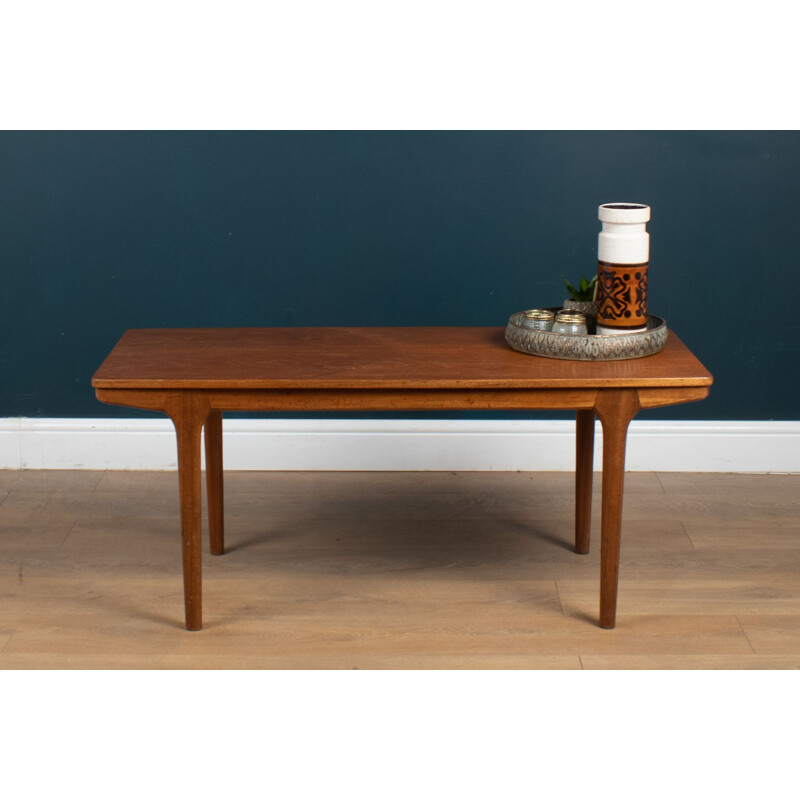 Vintage teak coffee table by Tom Robertson for Mcintosh of Kirkcaldy, 1960