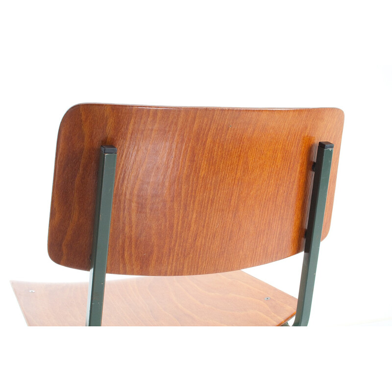 Set of 4 Dutch Marko school chairs - 1960s