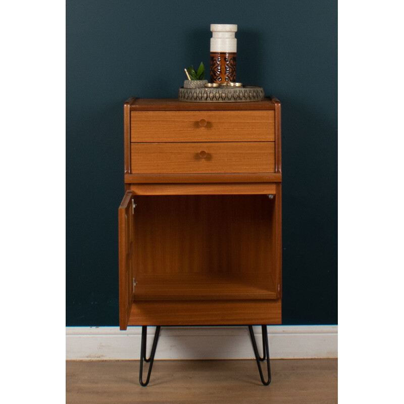 Vintage teak Squares chest of drawers by Nathan, 1960s